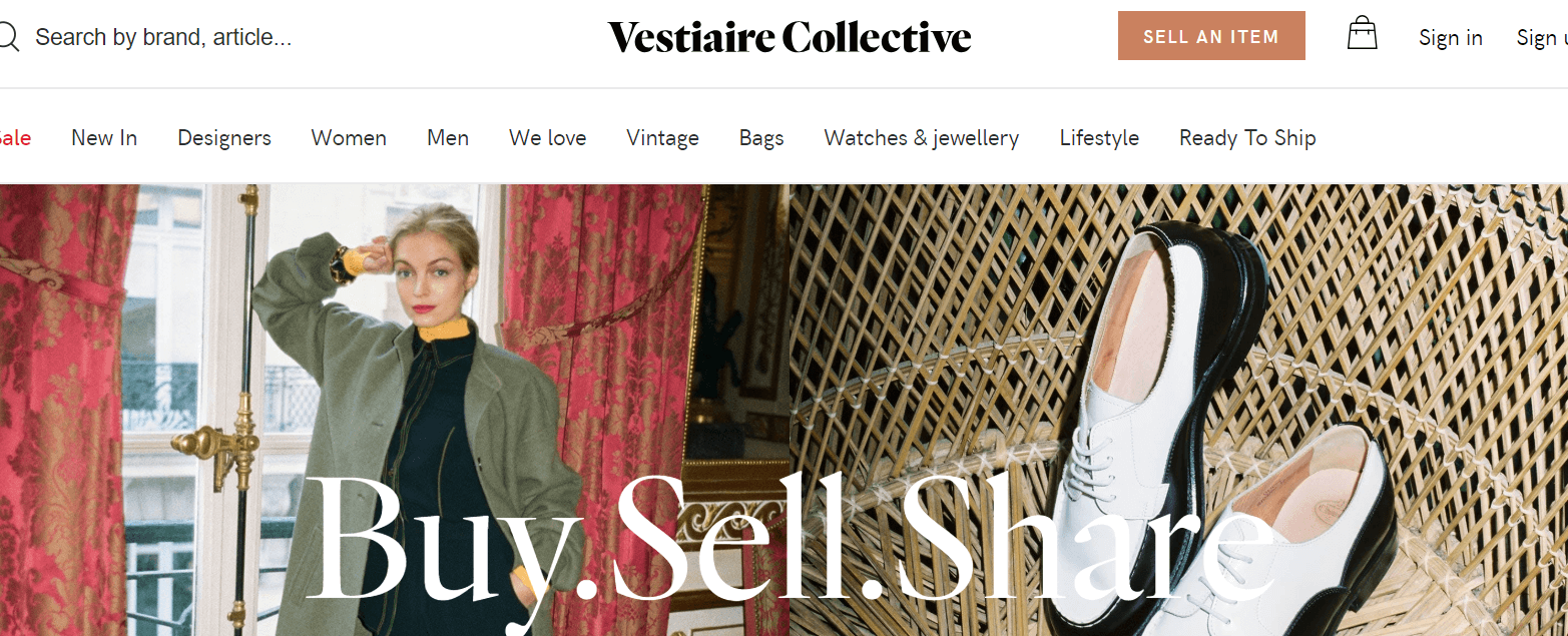 vestiaire collective官网-欧洲著名的二手奢侈品网站